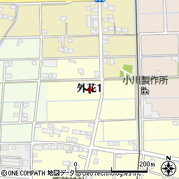 〒503-0954 岐阜県大垣市外花の地図