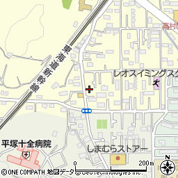 神奈川県平塚市根坂間167-4周辺の地図