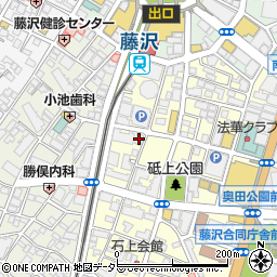 早稲田塾藤沢校周辺の地図