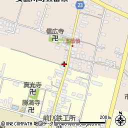 滋賀県高島市安曇川町五番領245周辺の地図