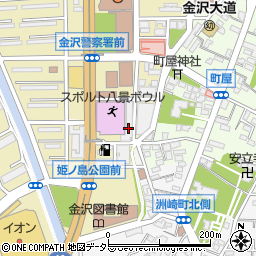 タイムズ京急金沢八景第１駐車場周辺の地図
