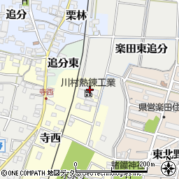 川村熱錬工業株式会社周辺の地図