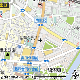 あけぼの薬局　藤沢店周辺の地図