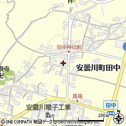 滋賀県高島市安曇川町田中2623周辺の地図