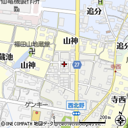 愛知県犬山市西北野112-64周辺の地図