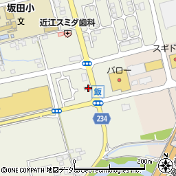 滋賀県米原市飯25周辺の地図