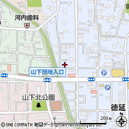 神奈川県平塚市徳延306-26周辺の地図