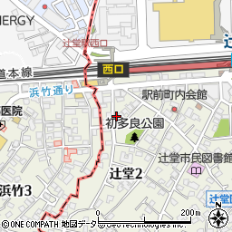 ヤグルマ 辻堂本店周辺の地図