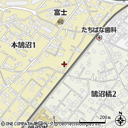 内田テラス周辺の地図