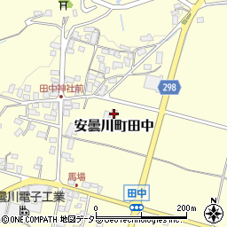 滋賀県高島市安曇川町田中2357周辺の地図