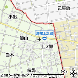 愛知県一宮市瀬部上ノ郷7周辺の地図