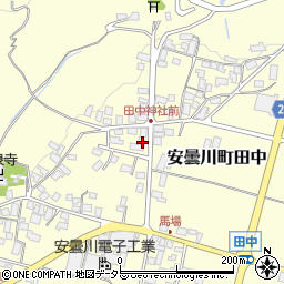 滋賀県高島市安曇川町田中2622周辺の地図