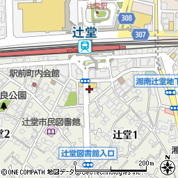 向陽飯店 辻堂店周辺の地図