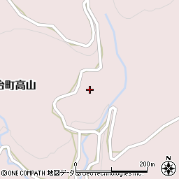 鳥取県鳥取市佐治町高山160周辺の地図