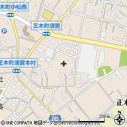 岐阜県羽島市正木町須賀本村周辺の地図