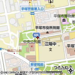 江陽中学校北周辺の地図