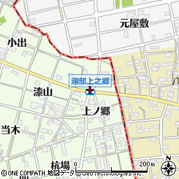 瀬部上之郷周辺の地図