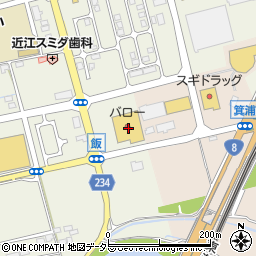 滋賀県米原市飯15-1周辺の地図