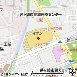 スルガ銀行イオン茅ヶ崎中央 ＡＴＭ周辺の地図