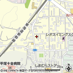 神奈川県平塚市根坂間166周辺の地図
