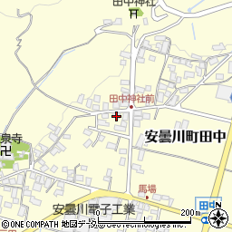滋賀県高島市安曇川町田中2621周辺の地図