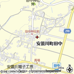 滋賀県高島市安曇川町田中2346周辺の地図