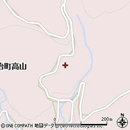 鳥取県鳥取市佐治町高山159周辺の地図