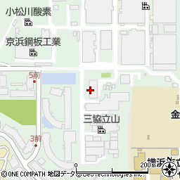 ＪＮＣ株式会社横浜研究所周辺の地図