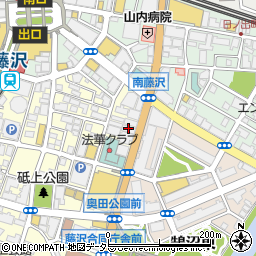 神奈川銀行藤沢支店周辺の地図