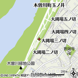 木曽川緑地公園玉ノ井地区トイレ５周辺の地図