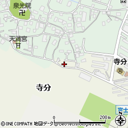 神奈川県鎌倉市寺分411周辺の地図
