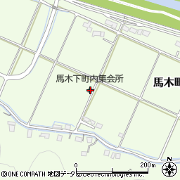 島根県出雲市馬木町454周辺の地図