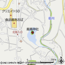 厳島神社周辺の地図