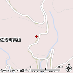 鳥取県鳥取市佐治町高山164周辺の地図