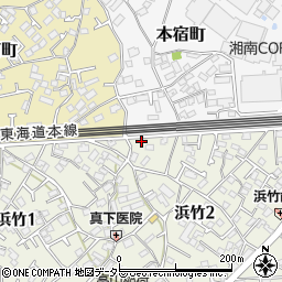 コンフォーム浜竹周辺の地図