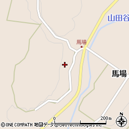 鳥取県西伯郡南部町馬場173周辺の地図