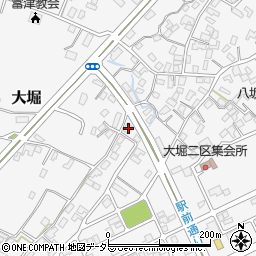 千葉県富津市大堀954周辺の地図