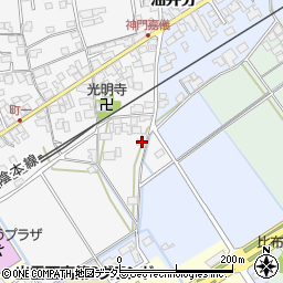 島根県出雲市知井宮町1029周辺の地図