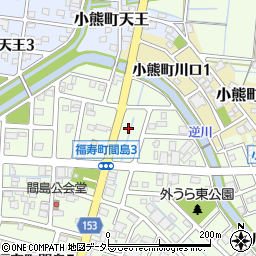 横井学院予備校周辺の地図