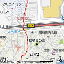 辻堂サンビューハイツ周辺の地図