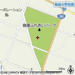 岐阜県大垣市上石津町牧田1995周辺の地図