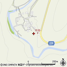 岐阜県大垣市上石津町牧田271周辺の地図