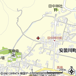 滋賀県高島市安曇川町田中2463周辺の地図