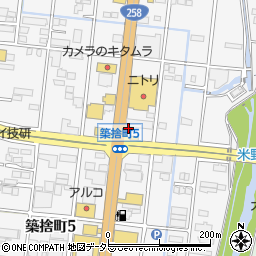 さくら　大垣本店周辺の地図