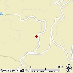長野県下伊那郡泰阜村8134周辺の地図
