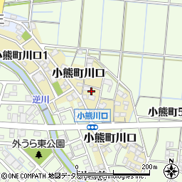 岐阜県羽島市小熊町川口191周辺の地図
