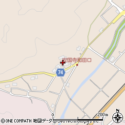 京都府綾部市安国寺町和田段周辺の地図