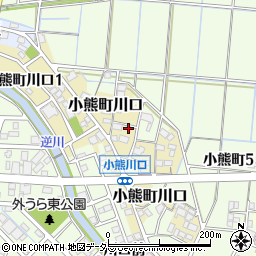 岐阜県羽島市小熊町川口18周辺の地図