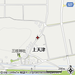 京都府福知山市上天津1020-2周辺の地図