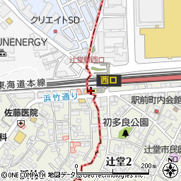 ステラ湘南周辺の地図